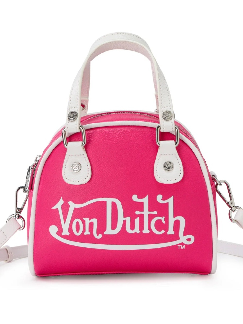 Von Dutch CLASSIC 51 PINK BOWLING BAG